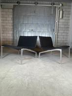 2x Fritz Hansen PL200 lounge chair by Pierro Lissoni, Huis en Inrichting, Fauteuils, Ophalen, Stof, Gebruikt, Minder dan 75 cm