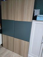 Ikea Besta kast met extra deuren (lappviken, sindvik), Ophalen, Glas, Minder dan 150 cm, 150 tot 200 cm