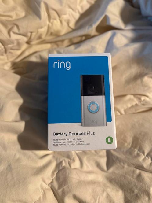 Ring Battery Doorbell Plus - SEALED, Audio, Tv en Foto, Videobewaking, Nieuw, Buitencamera, Ophalen of Verzenden