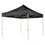 TE HUUR: BREDA Party Tent zwart - 3x3 GO-UP40 Easy Up, Ophalen, Opvouwbaar, Partytent, Minder dan 4 meter