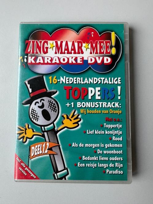 Zing Maar Mee | Deel 12: Nederlandse Toppers | Karaoke DVD, Cd's en Dvd's, Dvd's | Muziek en Concerten, Zo goed als nieuw, Muziek en Concerten