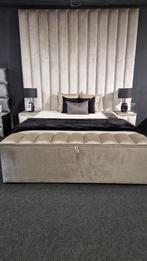 Luxury boxsprings | Snel leverbaar | Op maat | Utrecht, Ophalen, Crème, 180 cm, 200 cm