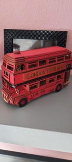 Houten London Bus Model, Hobby en Vrije tijd, Modelbouw | Auto's en Voertuigen, Auto, Groter dan 1:32, Zo goed als nieuw, Ophalen