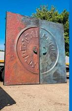 Brutalist deur object blikvanger, Ophalen of Verzenden