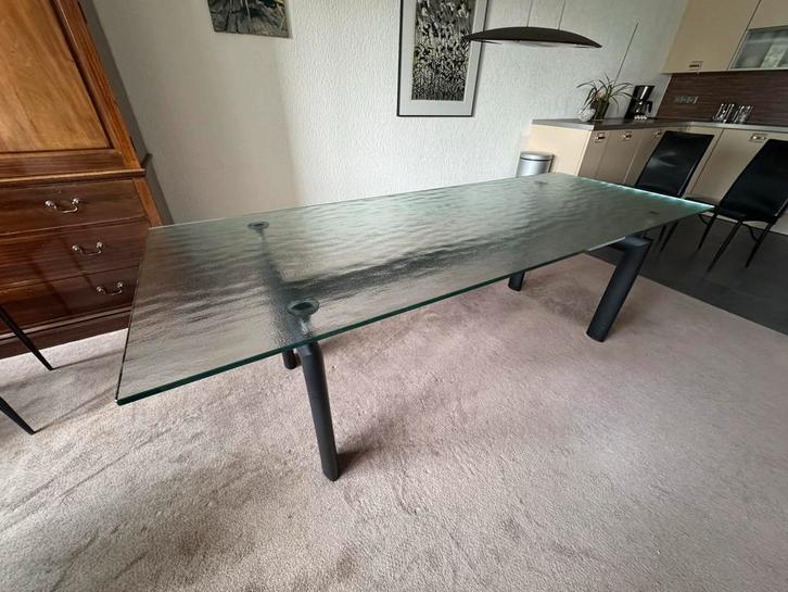 Cassina LC6 Le Corbusier Eettafel 225x85, Huis en Inrichting, Tafels | Eettafels, Zo goed als nieuw, 50 tot 100 cm, 200 cm of meer