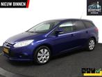 Ford Focus Wagon 1.0 Airco Trekhaak Nieuwe APK, Euro 5, Gebruikt, Blauw, Origineel Nederlands