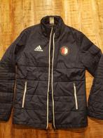jack adidas Feyenoord mt S donker blauw, Ophalen, Zo goed als nieuw, Blauw