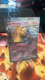 Mimikyu EX 004 promo blackstar scarlet en violet, Ophalen of Verzenden, Zo goed als nieuw