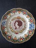 Herdenkingsbord 25 jarig huwelijk Beatrix en Claus, Ophalen of Verzenden