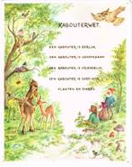 scouting Kaart kabouterwet, jaren '60, Verzenden, Gebruikt, Embleem, Speld of Insigne