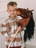 Teddykompaniet Stokpaard met open mond - Bruin