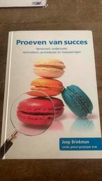 Joep Brinkman - Proeven van succes, Boeken, Joep Brinkman, Ophalen of Verzenden, Zo goed als nieuw, Nederlands
