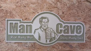 Mancave wandbord beschikbaar voor biedingen