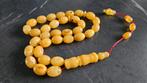 Oude Baltische Amber Tesbih Ketting - 33 Kralen, Sieraden, Tassen en Uiterlijk, Antieke sieraden, Ophalen of Verzenden, Overige materialen