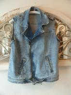 spijkerstof gilet maat M, Ophalen of Verzenden, Zo goed als nieuw, Maat 38/40 (M), Blauw