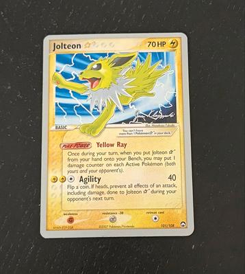 Jolteon Gold Star 101/108 World Champs 2007 - beschikbaar voor biedingen