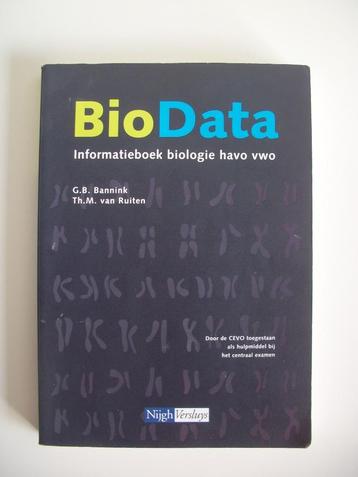 BioData Biologie Havo VWO Informatieboek - Bannink - zgan beschikbaar voor biedingen