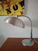 Vintage Hala Bureaulamp, Gebruikt, Vintage, Ophalen of Verzenden, Metaal