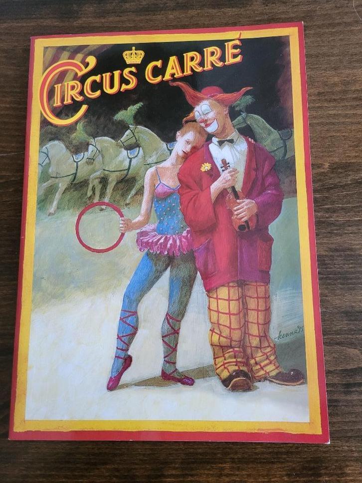 Circus/ programma zomertournee Circus Carré 1995., Verzamelen, Overige Verzamelen, Zo goed als nieuw, Ophalen of Verzenden