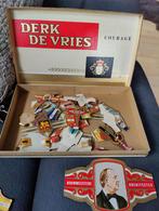 Vintage Sigarenbandjes Derk de Vries Courage, Ophalen of Verzenden, Gebruikt