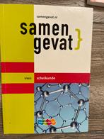 Samengevat scheikunde vwo, Boeken, Ophalen of Verzenden, Zo goed als nieuw