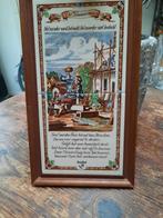 Tegel met afbeelding de Timmerman, Antiek en Kunst, Ophalen of Verzenden