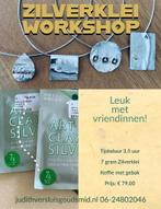Artclay Zilverklei Workshop, bij min. 3 pers. €79,00 p.p., Ophalen, Zo goed als nieuw, Overige typen
