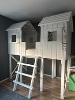 Hoogslaper bedhuisje 90x200 - Knus en veilig, Kinderen en Baby's, Kinderkamer | Bedden, Ophalen, 85 tot 100 cm, Gebruikt, Hoogslaper of Stapelbed