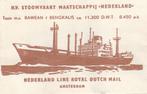 Stoomvaart Maatschappij NL Amsterdam - ms Bawean Bengkalis, Verzamelen, Ophalen