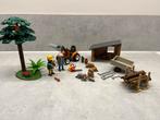 Playmobil Houthakker met Tractor - 6814 - Complete set, Ophalen of Verzenden, Zo goed als nieuw, Complete set