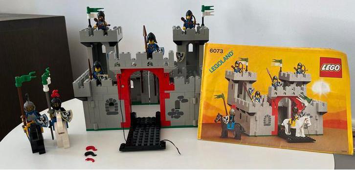Lego 6073 Knight's Castle incl bouwinstructie, Kinderen en Baby's, Speelgoed | Duplo en Lego, Gebruikt, Lego, Complete set, Ophalen of Verzenden