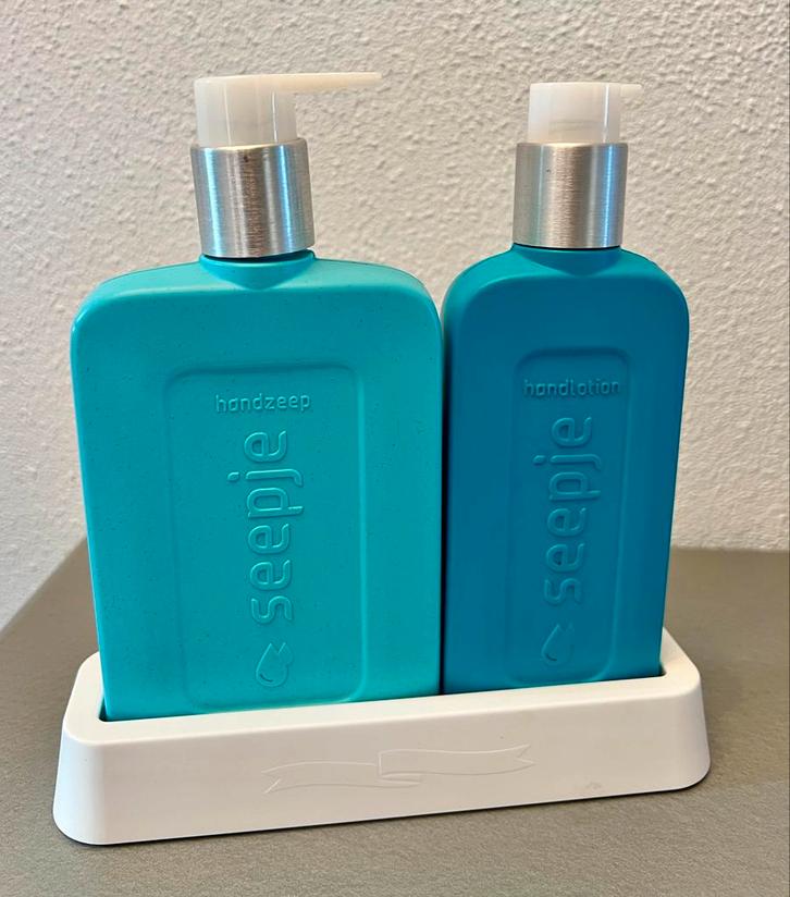 Handzeep & Lotion Pompjes - Seepje, Sieraden, Tassen en Uiterlijk, Uiterlijk | Lichaamsverzorging, Zo goed als nieuw, Bad & Douche