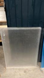 Plexiglas 3 mm plaatjes 80 x 60 cm, Tuin en Terras, Palen, Balken en Planken, Ophalen of Verzenden, Zo goed als nieuw