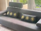 2 moltex  kussens antraciet met groen 70x35cm Moltex, Ophalen of Verzenden, Zo goed als nieuw, Groen, Vierkant