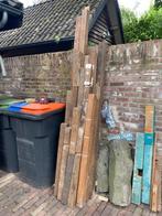 Hardhouten balken, Doe-het-zelf en Verbouw, Hout en Planken, Gebruikt, Ophalen of Verzenden, 50 mm of meer, Balk
