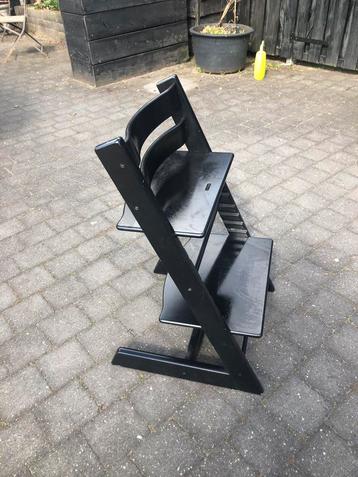 Origineel zwarte Stokke TrippTrapp beschikbaar voor biedingen