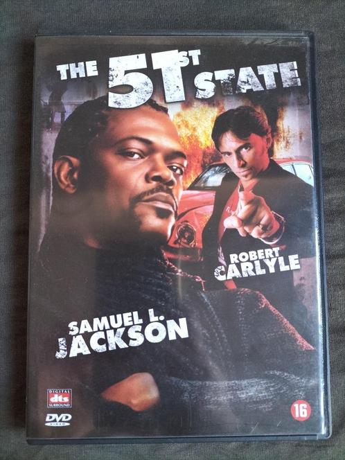 The 51st State / met Samuel L. Jackson & Robert Carlyle, Cd's en Dvd's, Dvd's | Actie, Zo goed als nieuw, Actie, Vanaf 16 jaar