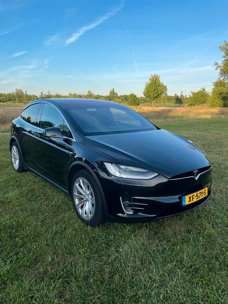 Tesla Model X 100D 7zits - nieuwe airco en draagarmen, Auto's, Tesla, Particulier, Model X, 360° camera, ABS, Achteruitrijcamera