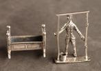 Twee zilveren miniaturen, Ophalen of Verzenden, Zilver