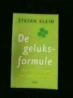 de geluksformule - Stefan Klein, Boeken, Esoterie en Spiritualiteit, Ophalen of Verzenden, Zo goed als nieuw, Achtergrond en Informatie