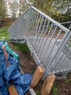 TRAP IJZER GEGALVANISEERDE ?ETAL BORDES TRAPPEN, Doe-het-zelf en Verbouw, Ladders en Trappen, Ophalen of Verzenden, Zo goed als nieuw