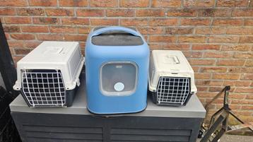 Kattenbak en kattenreiskoffer kattenreisbak beschikbaar voor biedingen