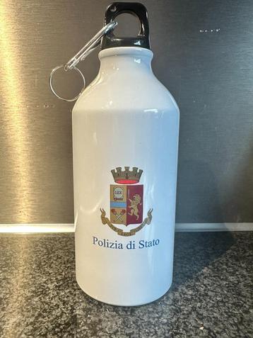 Drinkfles NIEUW Italiaanse politie Polizia Stradale Stato beschikbaar voor biedingen