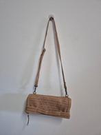 Tas25 - Lichtbruin zachtleren Amsterdam Cowboys tas (1), Ophalen of Verzenden, Bruin, Handtas