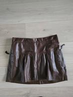 Part Two leren rok bruin maat 38, Kleding | Dames, Rokken, Maat 38/40 (M), Zwart, Ophalen of Verzenden, Zo goed als nieuw