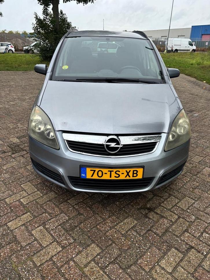 Opel Zafira 1.6 2007 Grijs, Auto's, Opel, Particulier, Zafira, Benzine, C, MPV, Handgeschakeld, Origineel Nederlands, Zilver of Grijs