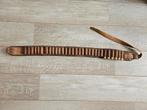 Patroongordel Leer - Vintage Jacht Accessoire, Ophalen of Verzenden, Overige soorten, Overige gebieden, Overige typen