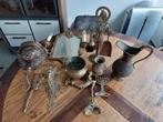 Koper,messing,gebruiksvoorwerpen,spiegel,ornament,schenkkan, Antiek en Kunst, Antiek | Koper en Brons, Ophalen, Koper