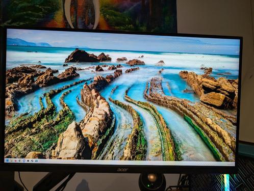 27" Gaming Monitor 1440p 144Hz Acer VG270UP, Computers en Software, Monitoren, Gebruikt, 101 t/m 150 Hz, DisplayPort, HDMI, Gaming