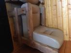eiken stoelen, Huis en Inrichting, Stoelen, Ophalen, Gebruikt, Bruin, Hout